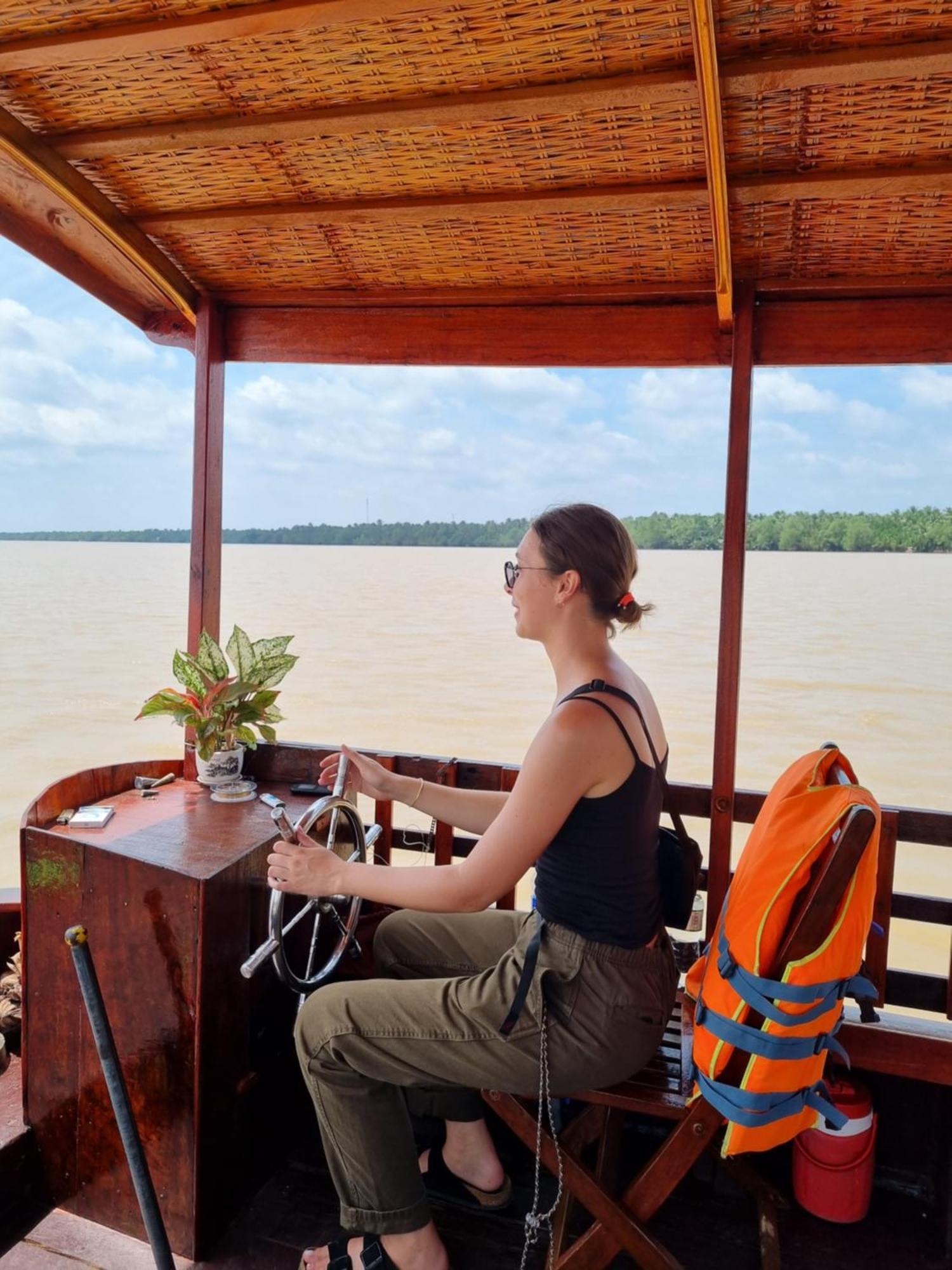 Homestay Nam Ham Luong Ben Tre Exterior photo