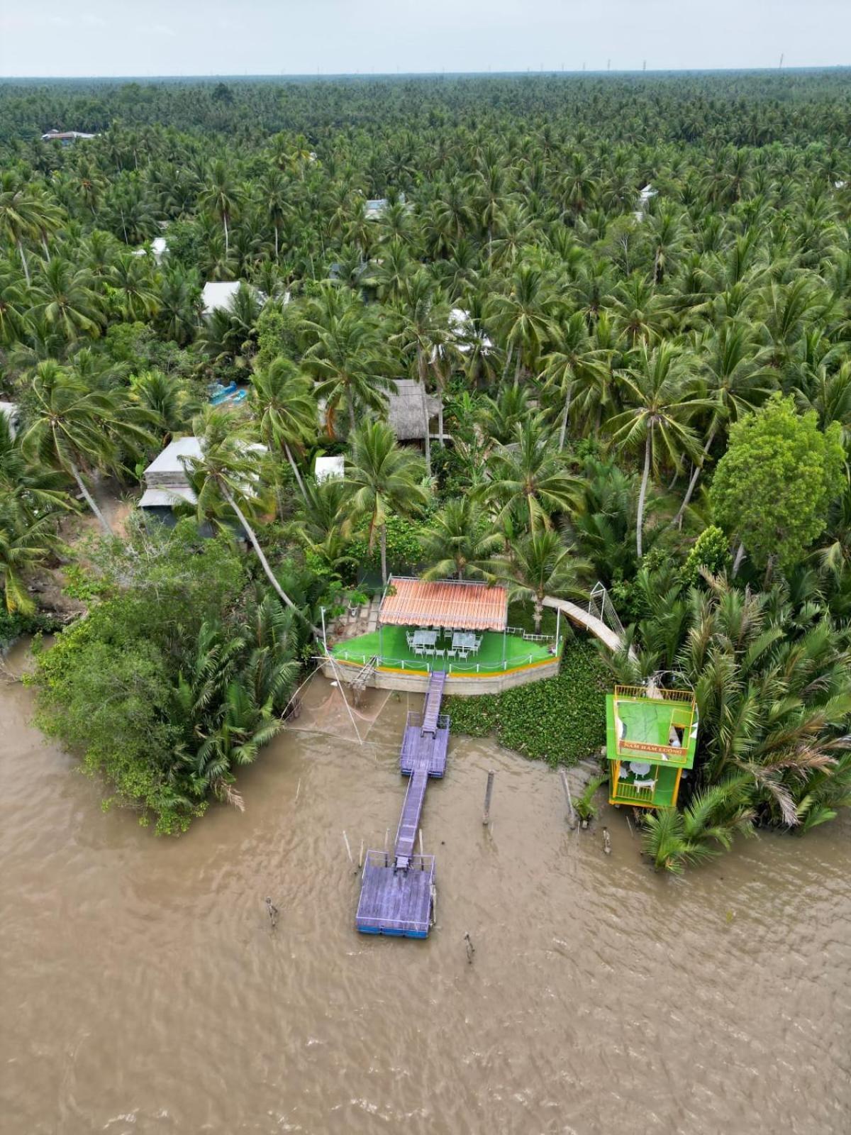 Homestay Nam Ham Luong Ben Tre Exterior photo